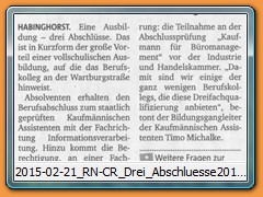 2015-02-21_RN-CR_Drei_Abschluesse2015-02-21_RN-CR_Drei_Abschluesse