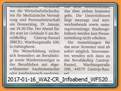 2017-01-16_WAZ-CR_Infoabend_WFS2017-01-16_WAZ-CR_Infoabend_WFS
