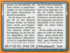 2017-02-03_WAZ-CR_IntAustausch_Tuerkei2017-02-03_WAZ-CR_IntAustausch_Tuerkei